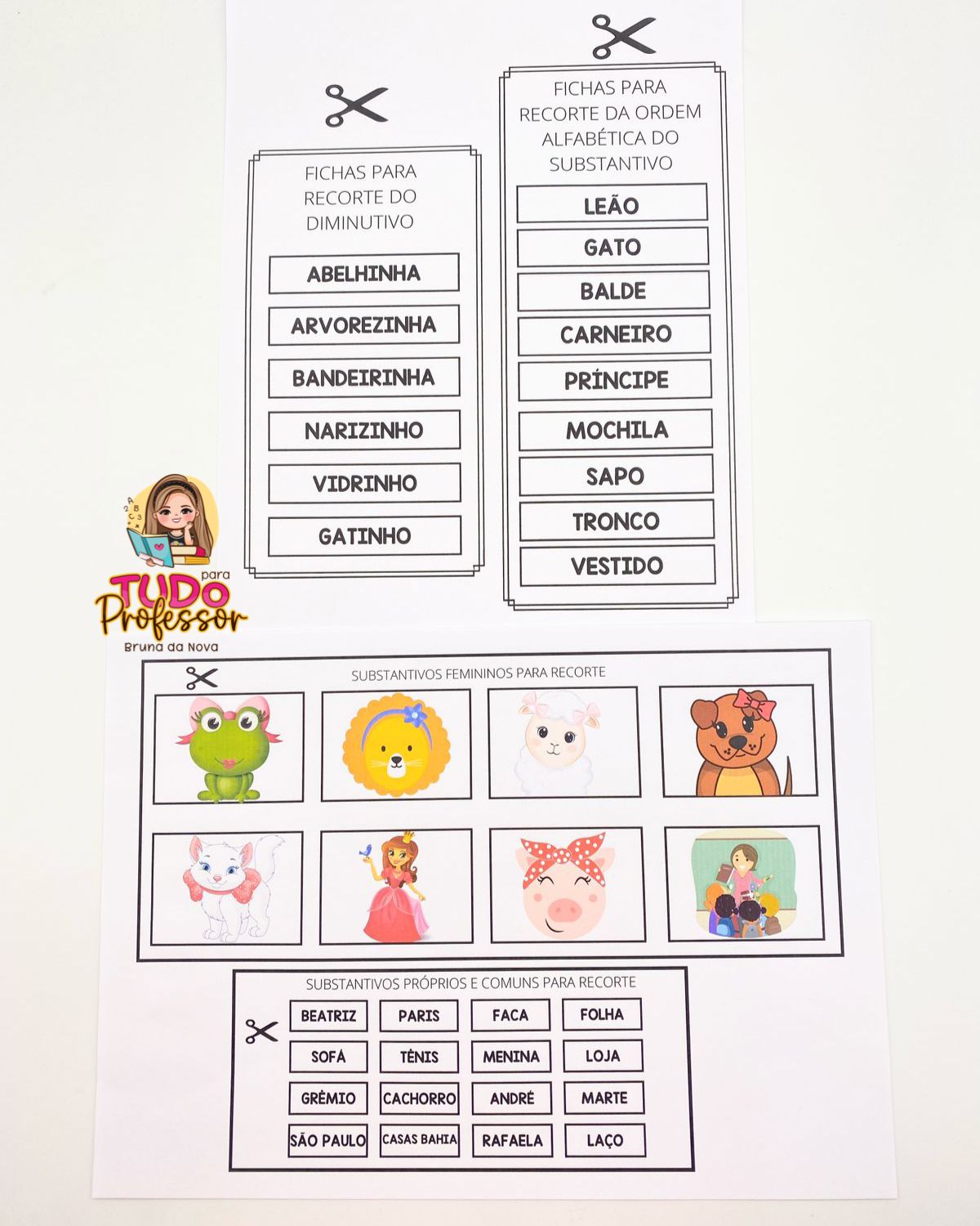 diferença entre substantivo próprio e comum