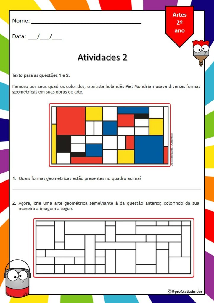 jogos de arte para segundo ano