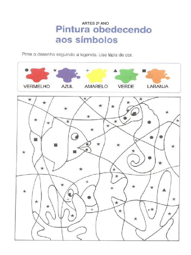 oficina de artes para 2º ano escolar