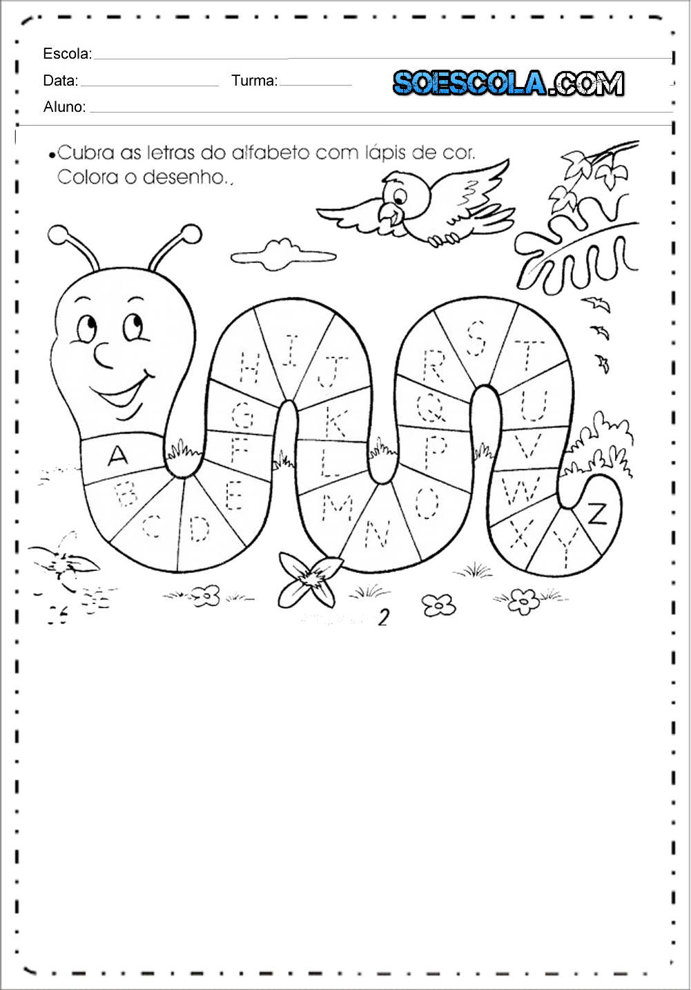 atividades com a letra e para alfabetização