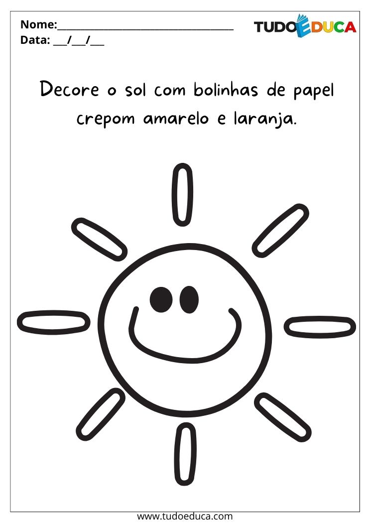 atividades para maternal 2 imprimir