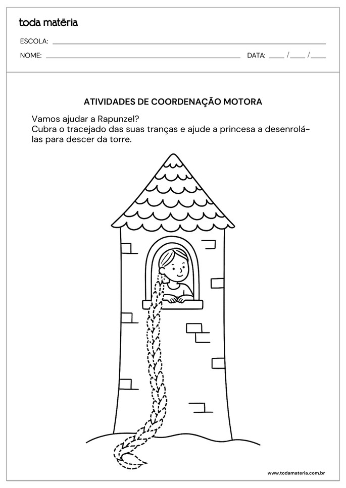 atividades para coordenação motora fina