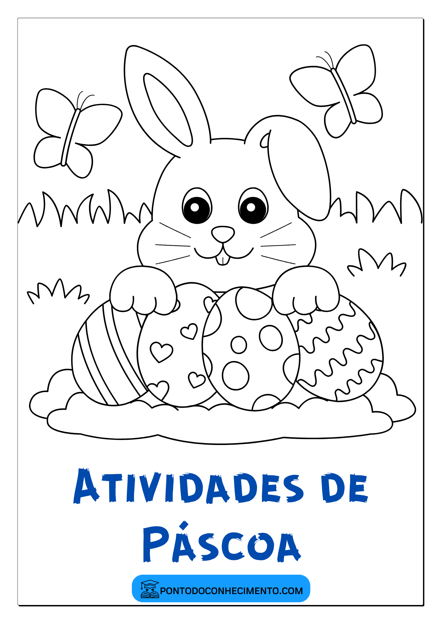atividades de páscoa para imprimir
