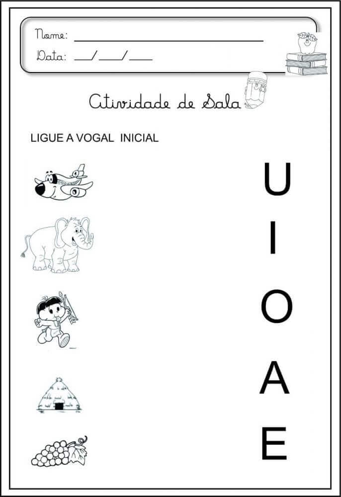 atividades 1 ano para imprimir alfabetização