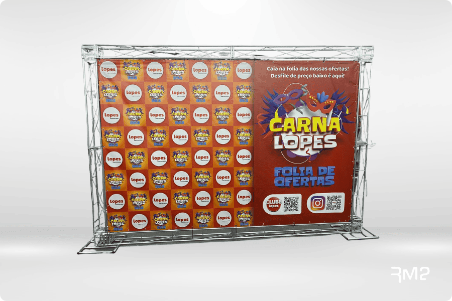 O que é um painel backdrop