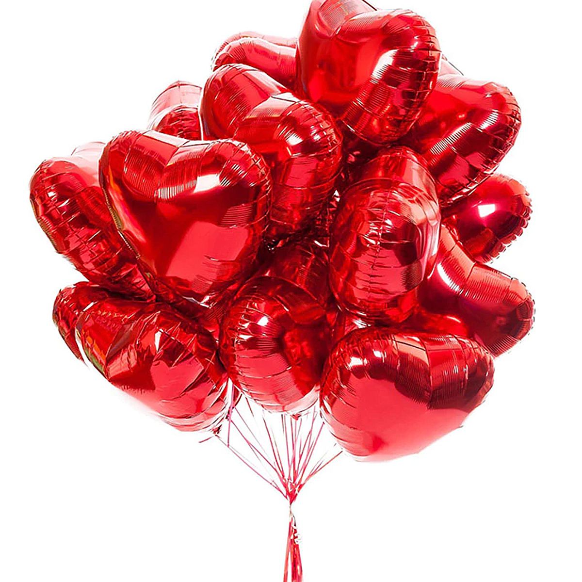 Balão de látex coração rosa