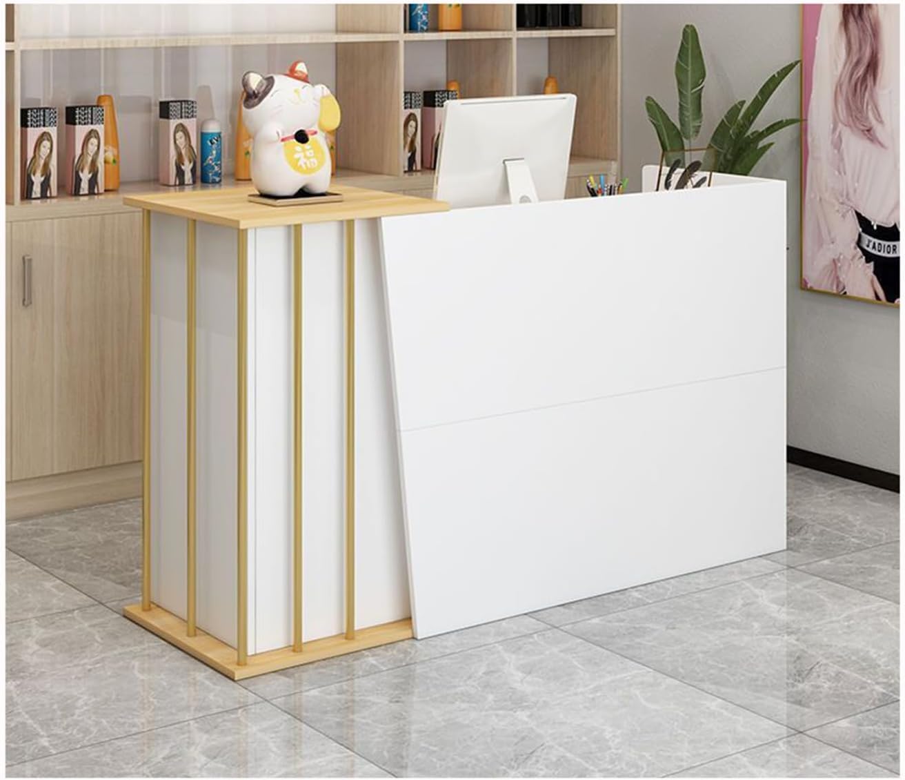 balcão compacto para comércio