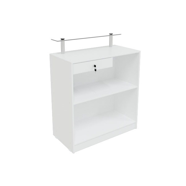 balcão para loja de roupa pequeno