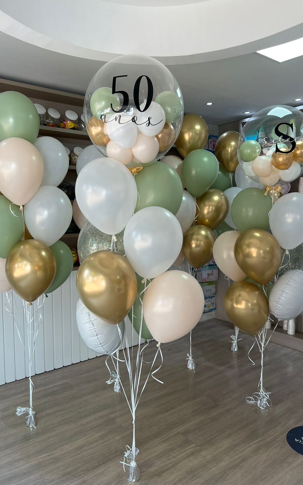 balões personalizados para evento comercial