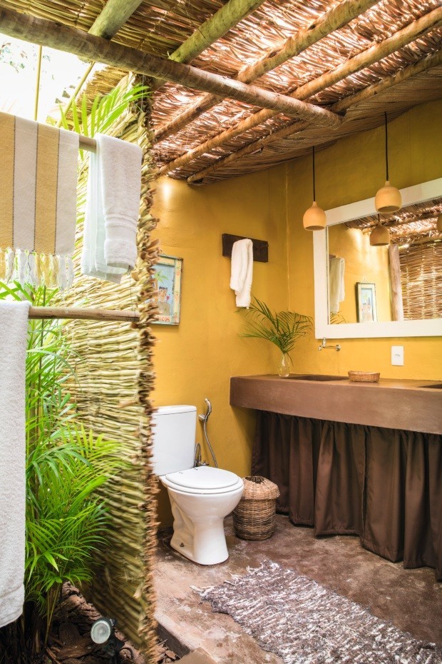 como decorar banheiro pequeno rústico com pouco dinheiro