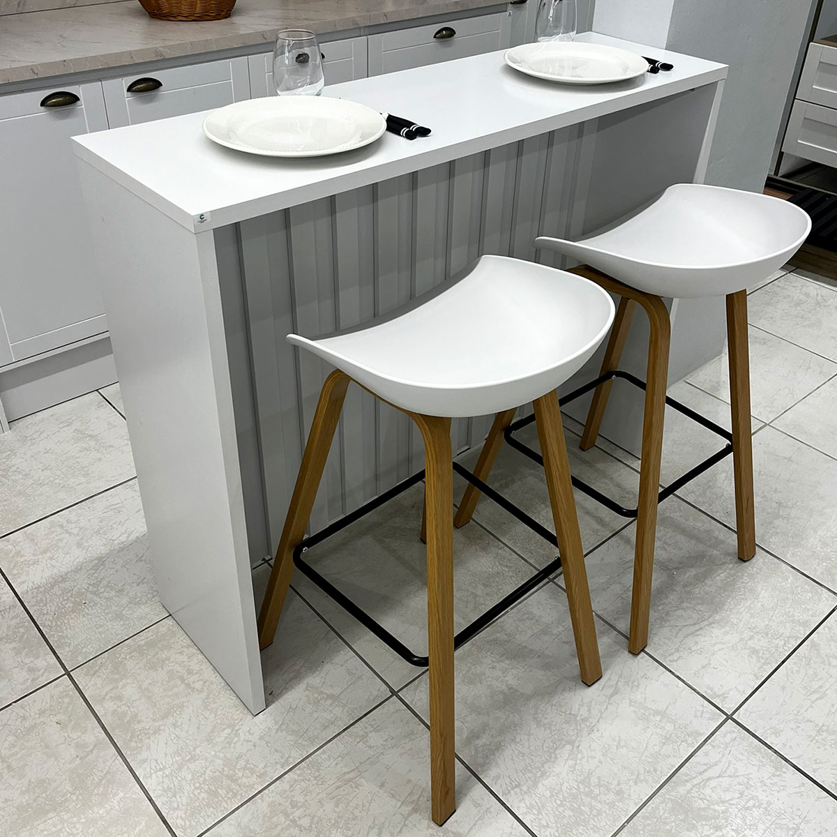 banquetas giratórias com regulagem de altura