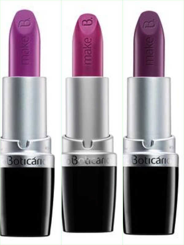 Batom Boticario Roxo