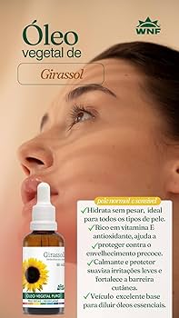 erros comuns ao usar óleo de girassol na pele