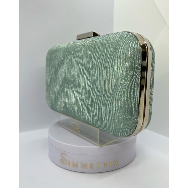 bolsa pequena verde elegante