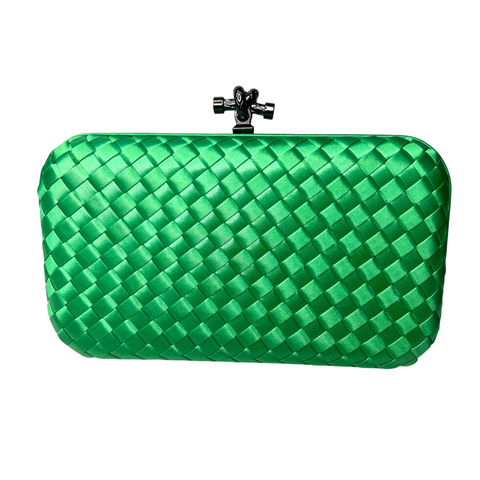 bolsa pequena verde elegante