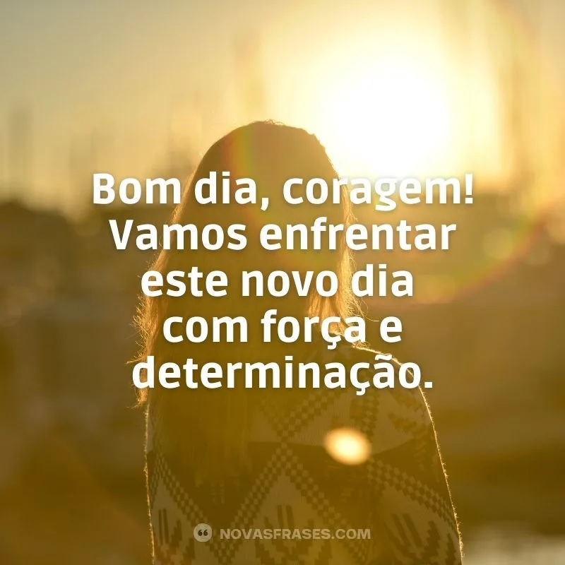 bom dia para começar o dia com energia