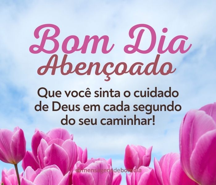 mensagem de bom dia com deus
