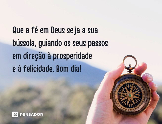 mensagem de bom dia com deus