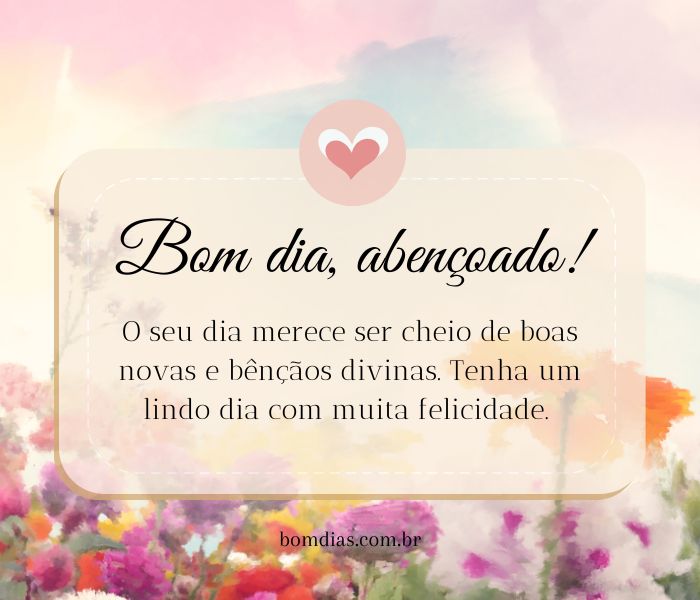 bom dia com paz e saúde