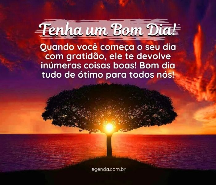 oração de bom dia abençoado