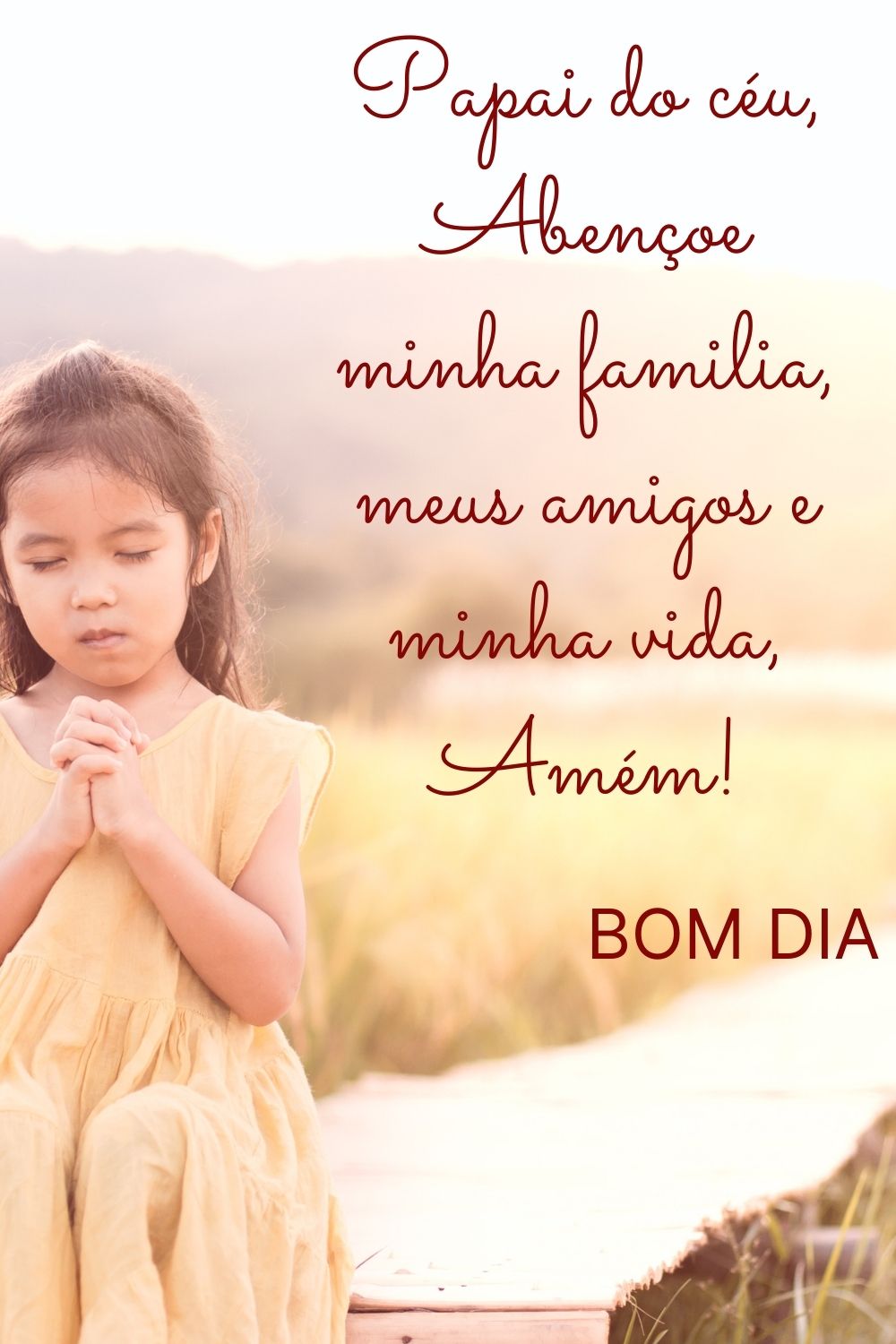mensagem de bom dia com deus