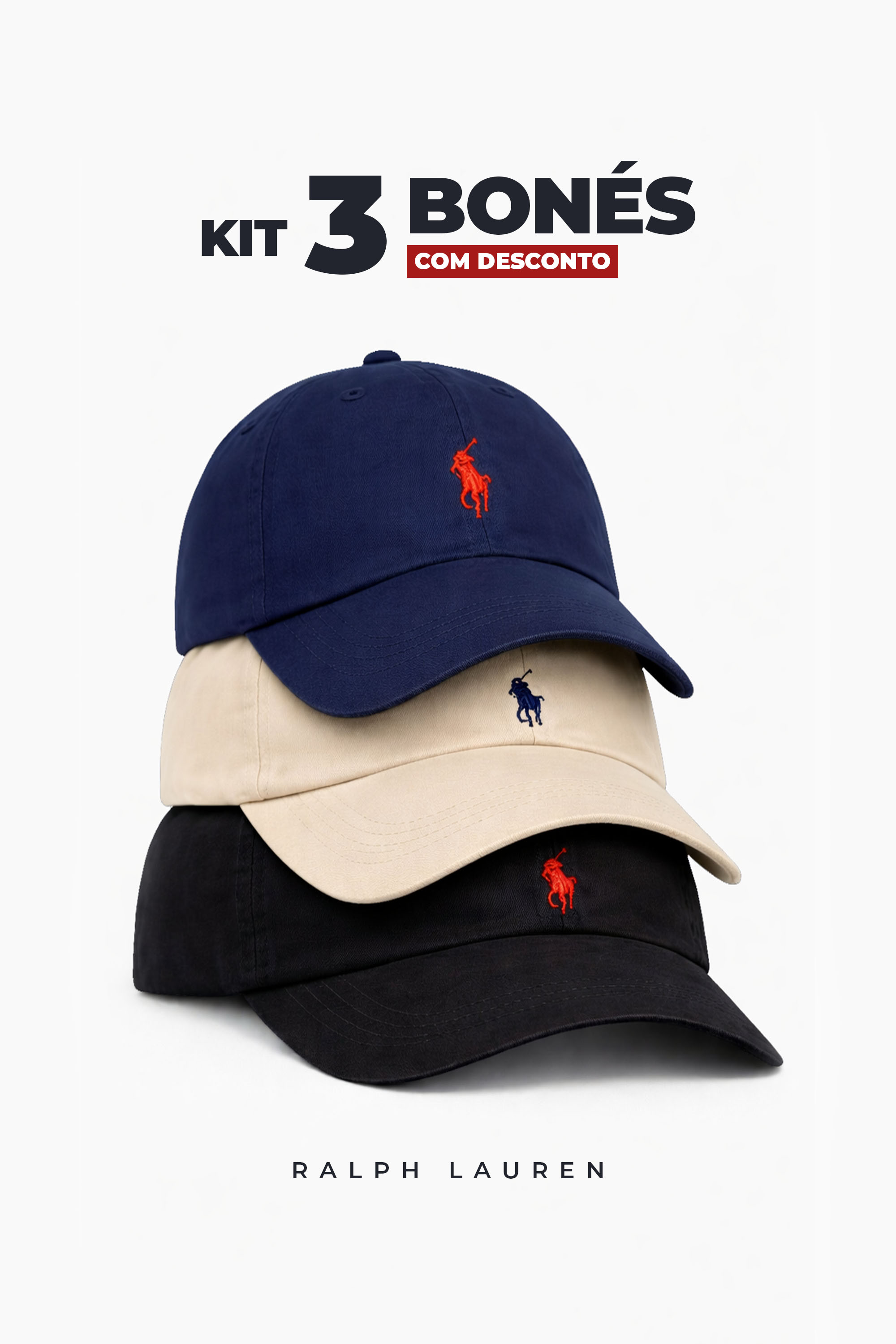 boné estiloso masculino