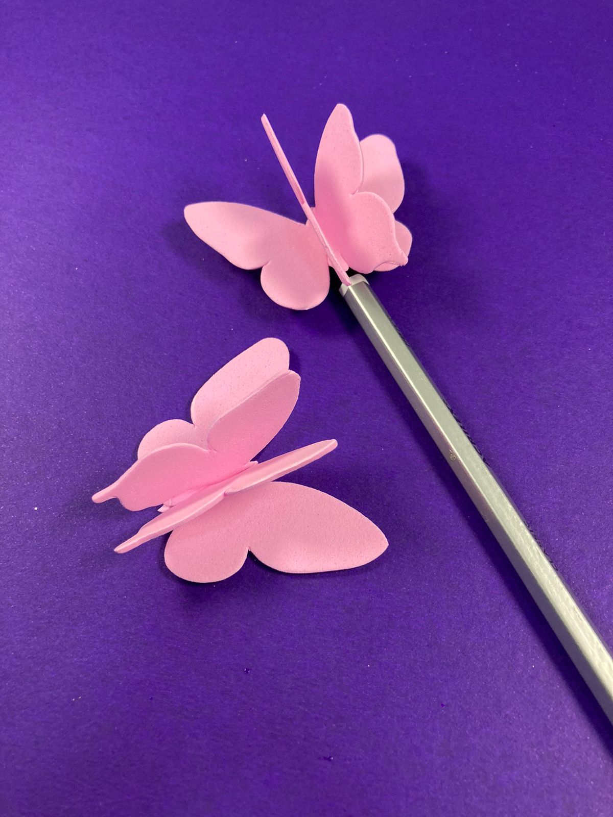 erros comuns ao fazer borboletas de eva