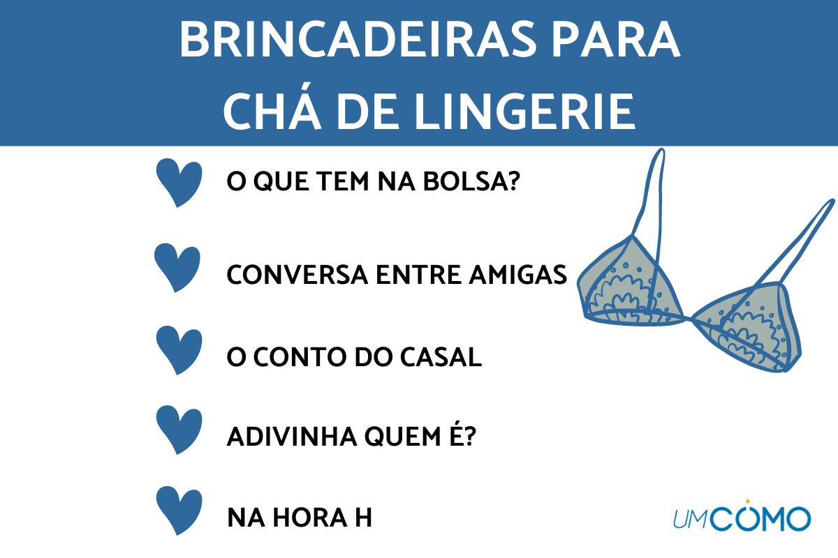 Brincadeira Para Cha De Lingerie