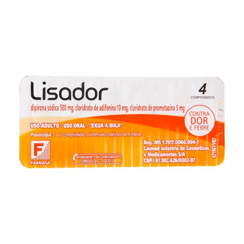 Comparativo: Lisador vs. Outros Analgésicos