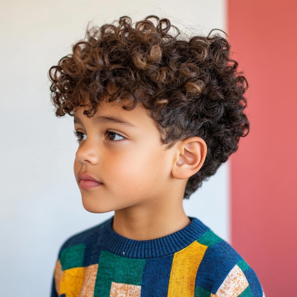 estilos cabelo cacheado homem