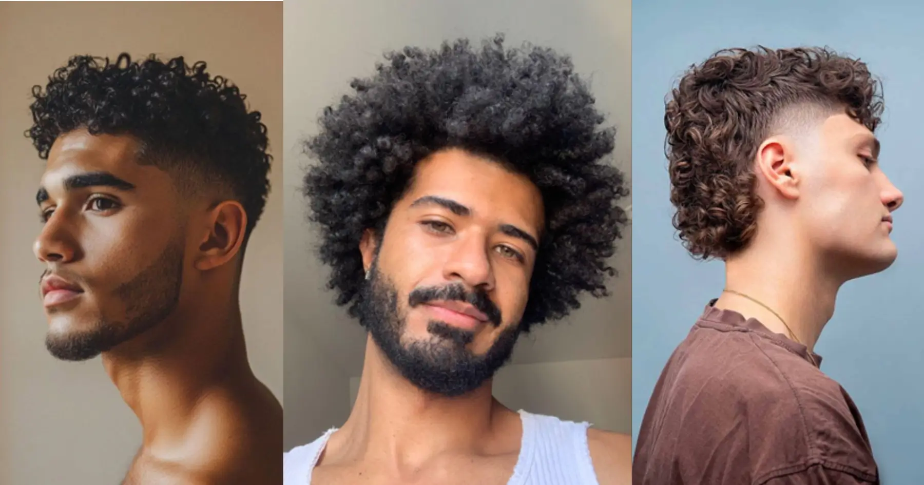 tipos de cachos masculinos