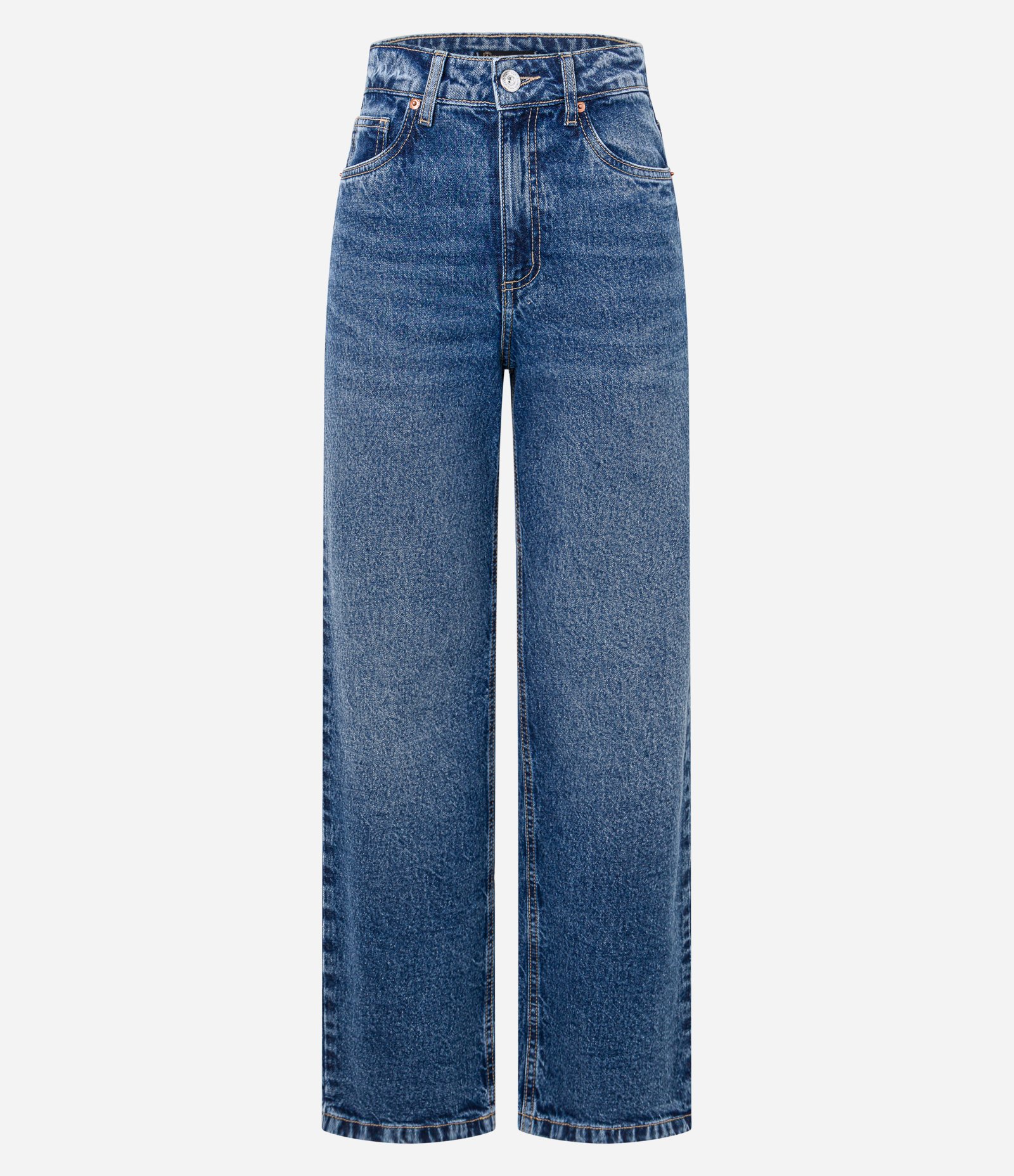 Calça reta masculina slim