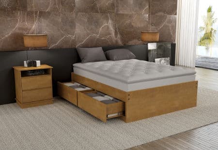cama box com baú planejado