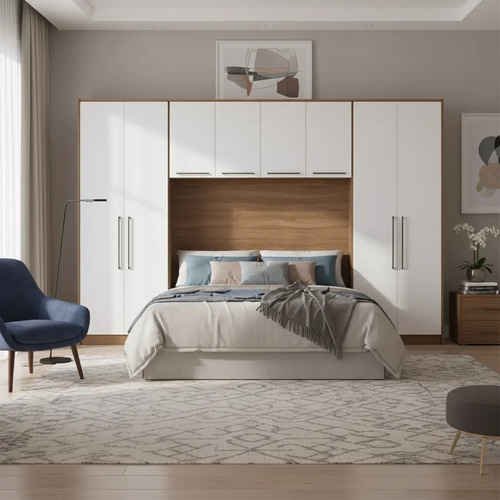 projeto de quarto de casal pequeno