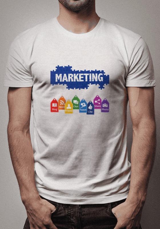 camisa marketing