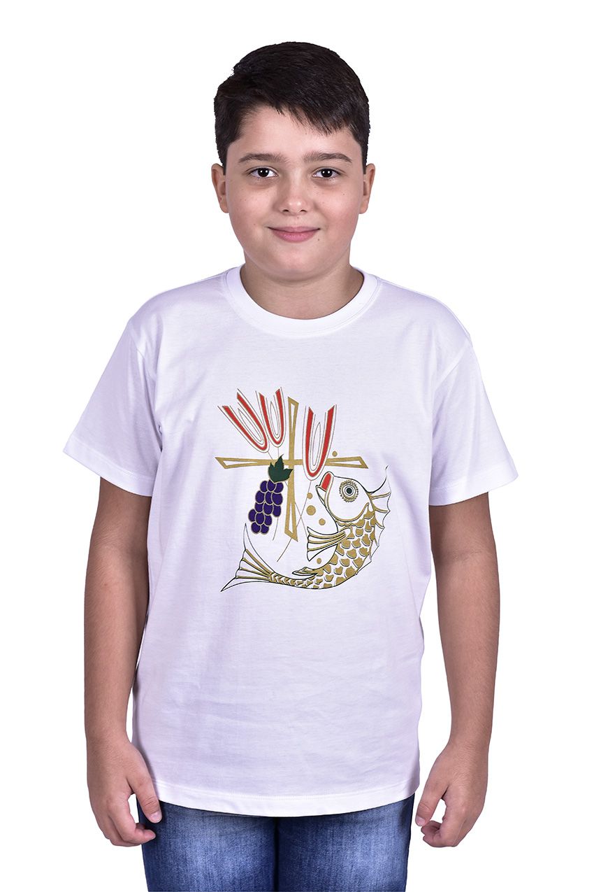 kit primeira eucaristia camisetas