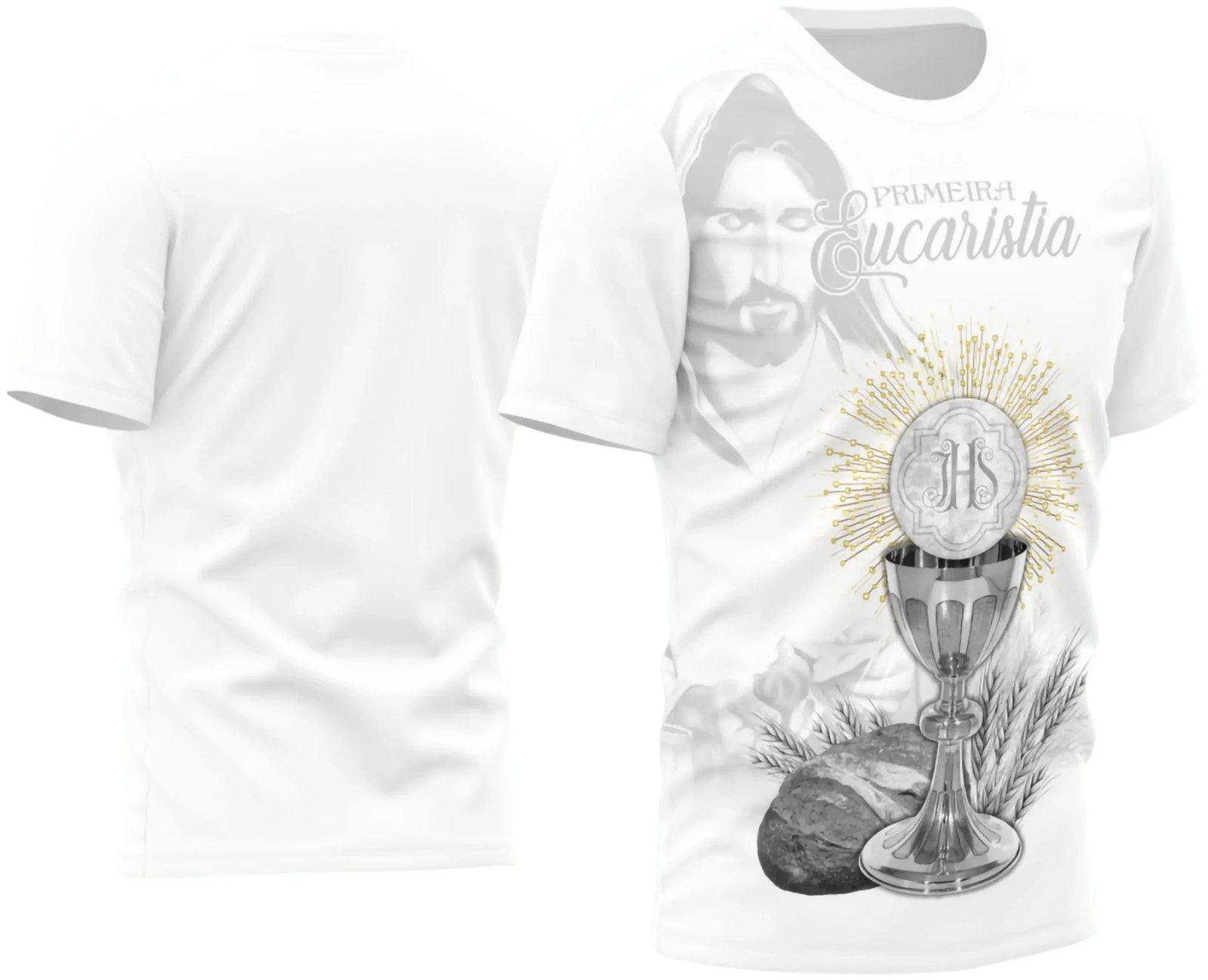 camiseta primeira eucaristia masculina
