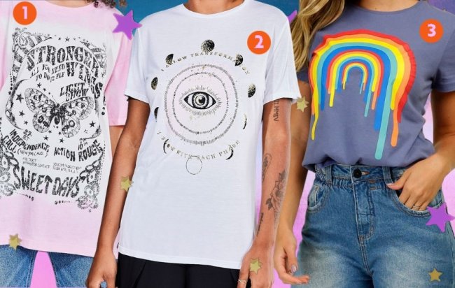 tendências de moda 2026 camisetas