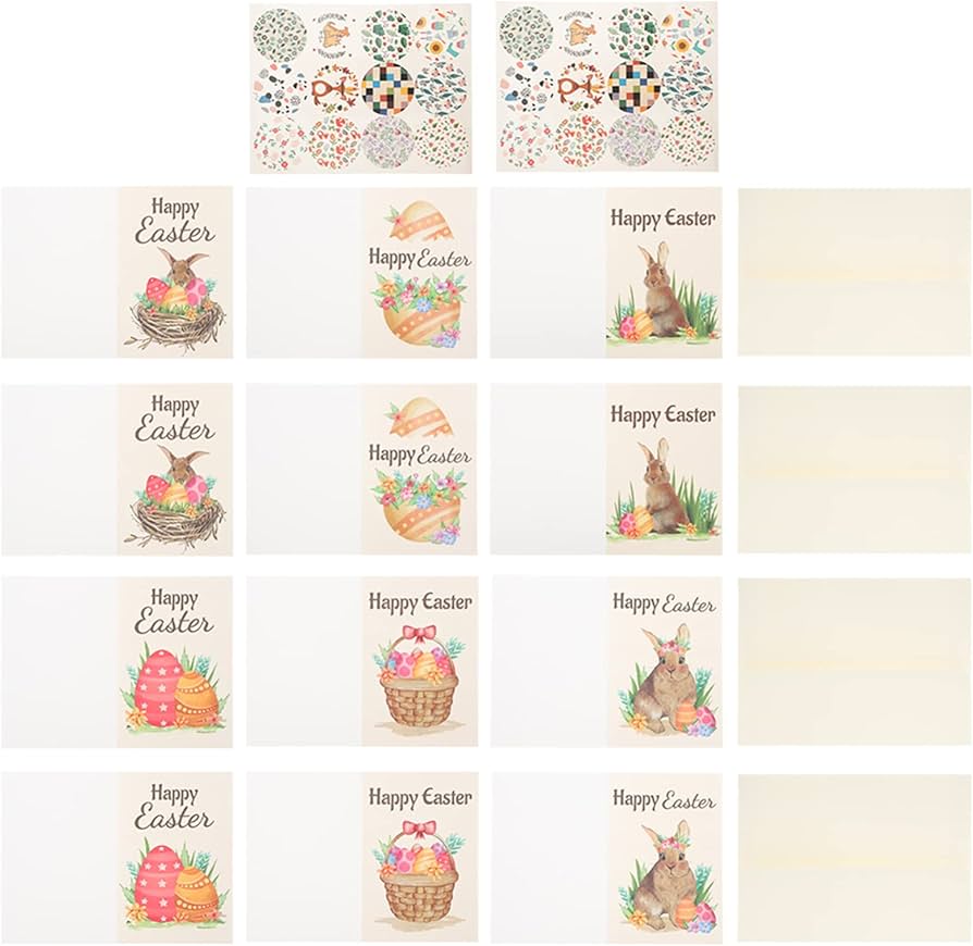 5 tutoriais de cartões de páscoa com aquarela