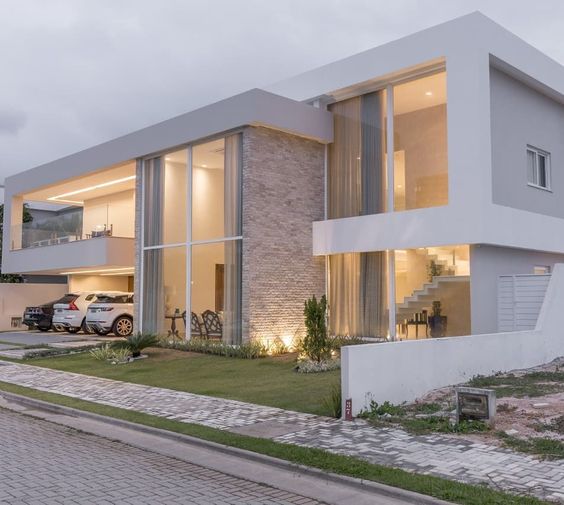 arquitetura clássica com toque moderno