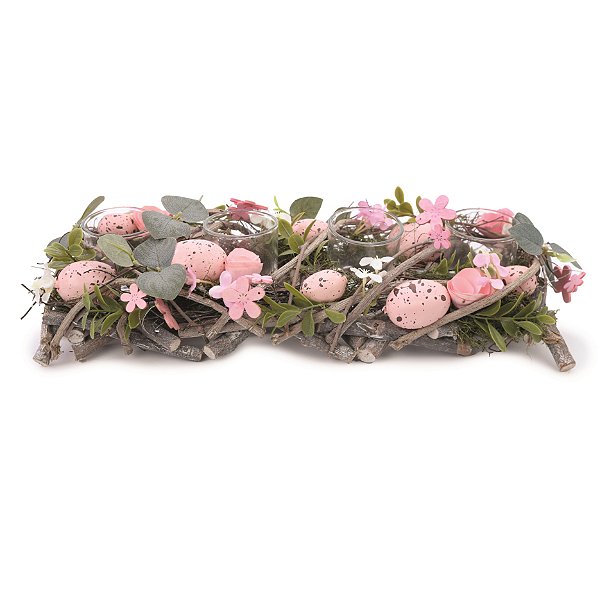 Como Criar um Centro de Mesa Rústico para a Páscoa