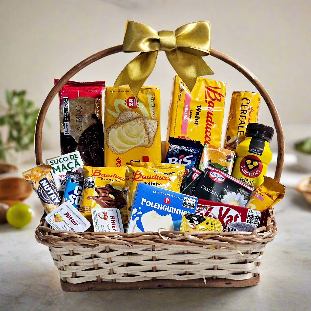 como montar uma cesta de presente para amiga com vinho