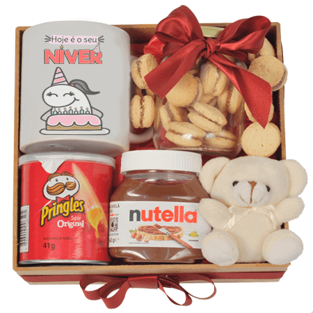 cesta de presente para amiga