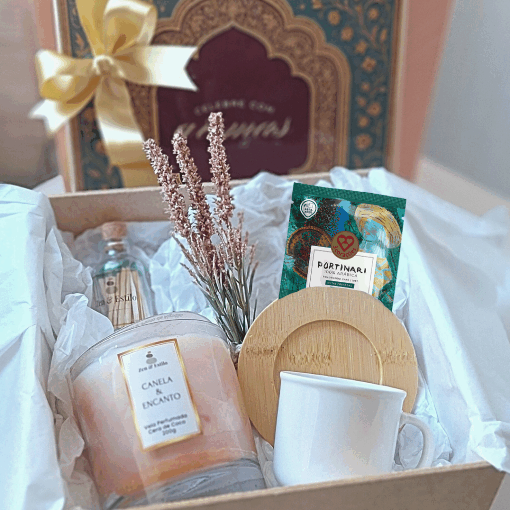 ideias criativas de cestas de presente para amiga