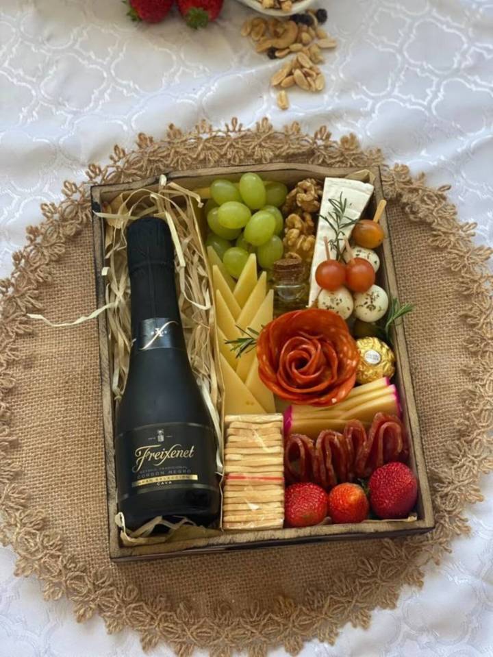 cesta de presente para amiga vs. presente individual