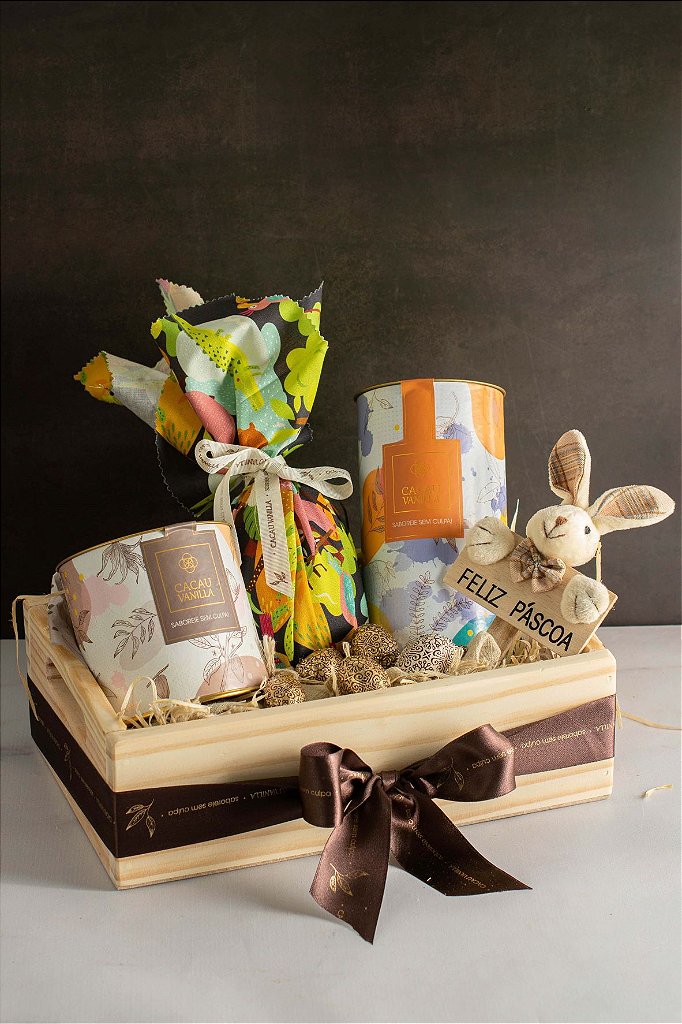 cestas de páscoa decoradas para presentear