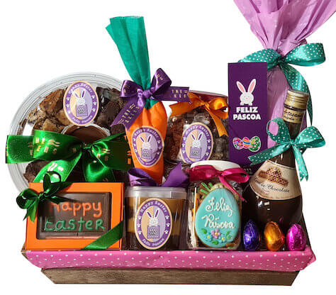 cestas de páscoa masculinas ideias