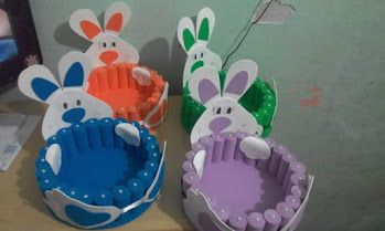 Modelos de Cestinhas de Páscoa de EVA: Do Clássico ao Temático Cristão