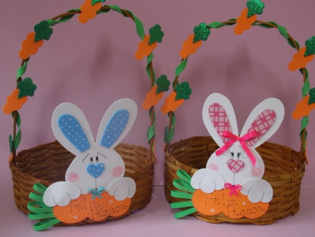 DIY Páscoa: Materiais Essenciais para Decorar Cestas de Vime em Casa