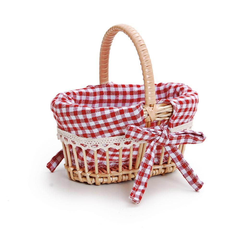 Inspirações de Decoração Rústica para Cestas de Páscoa de Vime